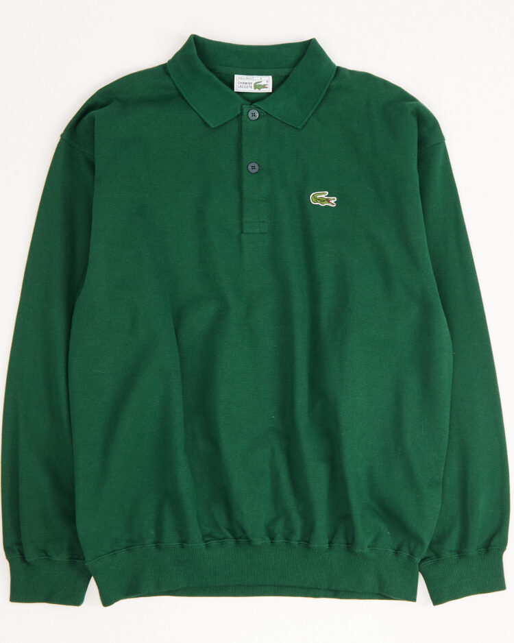 Зелёное поло Lacoste