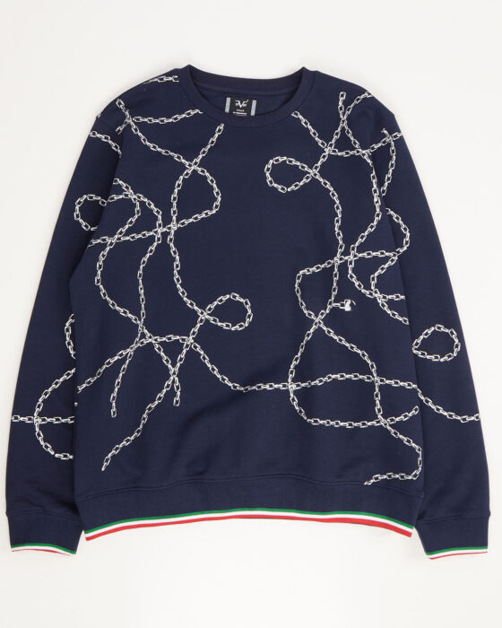 Свитшот с цепями 19‑69 Italia by Versace 19‑69 Italia by Versace